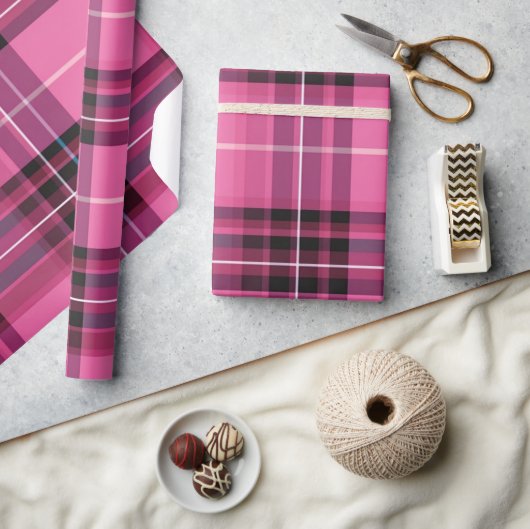 Papier Cadeau Plat rose (Artisanat)