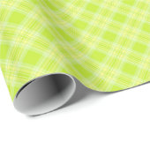 Papier Cadeau Plat vert clair (Coin rond)