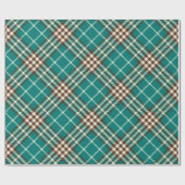 Papier Cadeau Plat vert vintage (Plat)