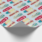 Papier Cadeau Platines vintages (Coin)