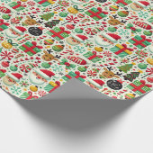 Papier Cadeau Playful Christmas Wrapping Paper for Kids (Coin)