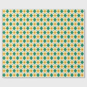 Papier Cadeau Playful Diamond Strawberry Pattern (Plat)