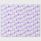 Papier Cadeau Playful Hand-Drawn Heart Pattern (Plat)