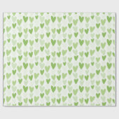 Papier Cadeau Playful Hand-Drawn Heart Pattern (Plat)