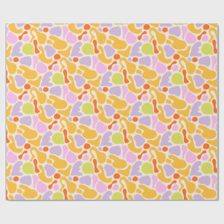 Papier Cadeau Playful vibrant and colorful blob shapes