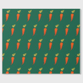 Papier Cadeau Playful Watercolor Carrot (Plat)
