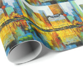 Papier Cadeau Plaza Central Park Hotel à New York (Coin rond)