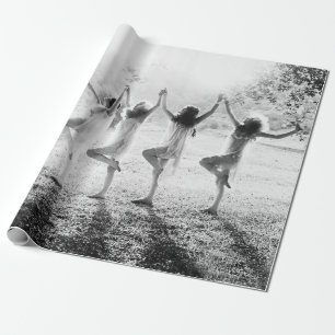 Papier Cadeau PLEASANT RÊVESfemme, païenne, spirituelle, danse,