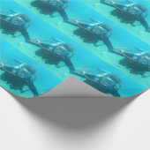 Papier Cadeau Plongée à l'air (Coin)