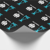 Papier Cadeau Plongée sous-marine Diver amusant (Coin)