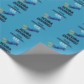Papier Cadeau Plongée sous-marine Vie sous-marine Plongée sous-m (Coin)