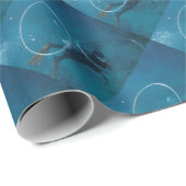 Papier Cadeau Plongeur (Coin rond)