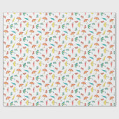 Papier Cadeau Pluie de printemps I (Plat)