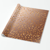 Papier Cadeau Pluie dorée (Déroulé)