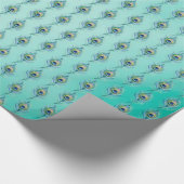 Papier Cadeau Plume (Coin)