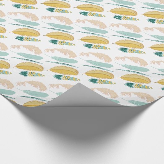 Papier Cadeau Plumes (Coin)