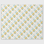 Papier Cadeau Plumes (Plat)