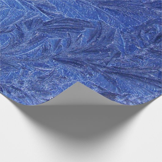 Papier Cadeau Plumes bleues (Coin)