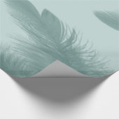 Papier Cadeau Plumes colorées (Coin)