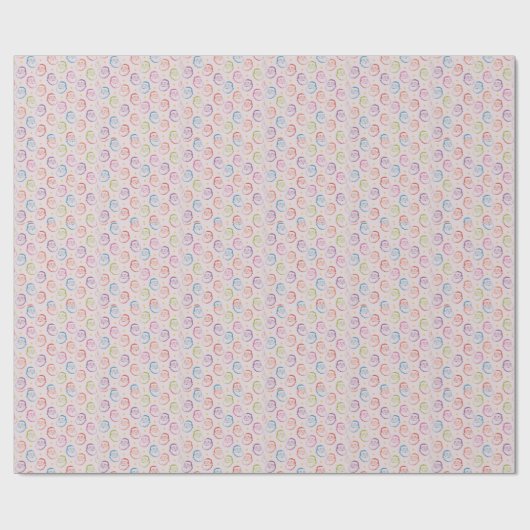 Papier Cadeau Plus de blanc de Noël (Plat)