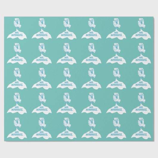 Papier Cadeau Plus de Mayonnaise (Plat)