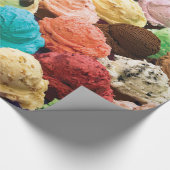 Papier Cadeau Plus de scoops de crème glacée que vous ont pu (Coin)