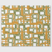 Papier Cadeau Plus D'Ouverture Des Rectangles Modernes Du Milieu (Plat)