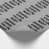 PAPIER CADEAU PLUS EMO QUE PAS NOIR BLACK GRAY SKULLS DEPR (Coin)