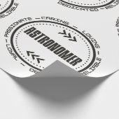 Papier Cadeau Plus grand astronome (Coin)