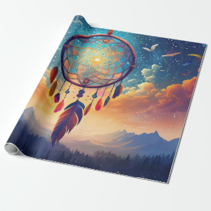 Papier Cadeau Plus grande que la vie, les montagnes et les Dream