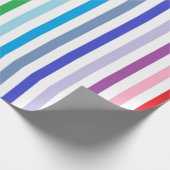 Papier Cadeau Plus large arc-en-ciel vertical de spectre et (Coin)