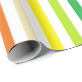 Papier Cadeau Plus large arc-en-ciel vertical de spectre et (Coin rond)