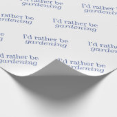 Papier Cadeau Plutôt Jardiner (Coin)