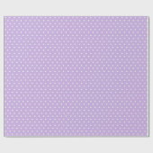 Papier Cadeau Plutôt Violet Polkadot Sexe Neutre (Plat)