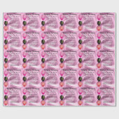 Papier Cadeau Poème de maman - joyeux anniversaire (Plat)