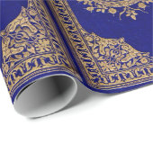 Papier Cadeau Poésie Art Nouveau Poe (Coin rond)