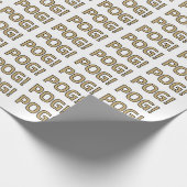 Papier Cadeau Pog! Text Wrapping Paper - Luca Kaneshiro Fan Art (Coin)