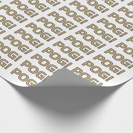 Papier Cadeau Pog! Text Wrapping Paper - Luca Kaneshiro Fan Art (Coin)