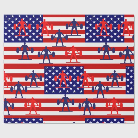 Papier Cadeau Poids (Plat)