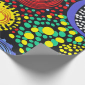 Papier Cadeau Point Abstrait art 3 (Coin)