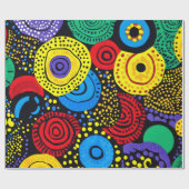 Papier Cadeau Point Abstrait art 4 (Plat)