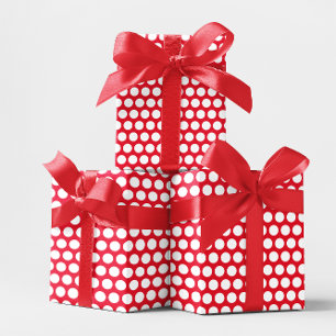 Papier Cadeau Point blanc personnalisé