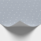 Papier Cadeau Point Bleu Classique (Coin)