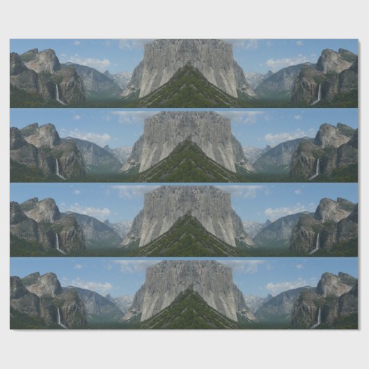 Papier Cadeau Point d'inspiration dans le parc national Yosemite (Plat)