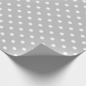 Papier Cadeau Point gris (Coin)