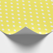Papier Cadeau Point jaune (Coin)