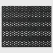 Papier Cadeau Point noir (Plat)