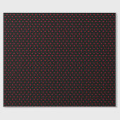 Papier Cadeau Point noir (Plat)