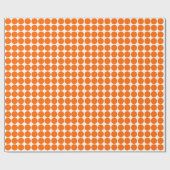 Papier Cadeau Point Safari Tangerine (Plat)