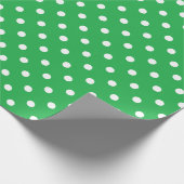 Papier Cadeau Point vert (Coin)